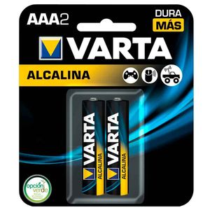 Pila VARTA alcalina aaa x2 unds