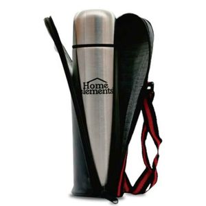 Termo HOME ELEMENTS acero inoxidable con funda 0.5 litros HE5