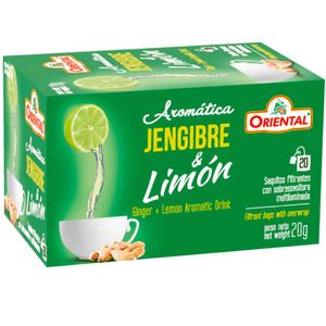 Aromática ORIENTAL jengibre/limón x20 sobres