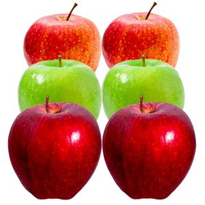 Manzana combinada bandeja