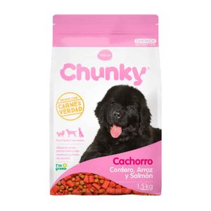 Alimento para perro CHUNKY cordero puppy x1500 g
