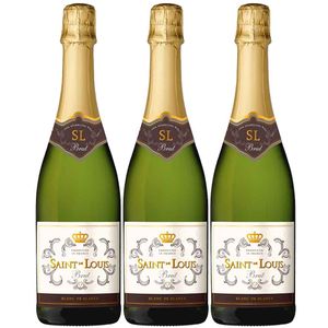Vino espumoso SAINT LOUIS pague 2 lleve 3 x750 ml c/u