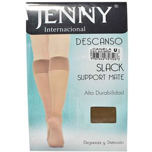 Media JENNY slack descanso canela talla unica