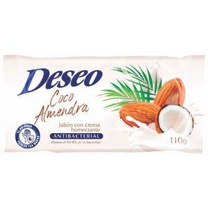 Jabón DESEO coco almendras x110 g