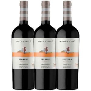 Vino MORANDE pionero reserva carmenere x750 ml 2x3