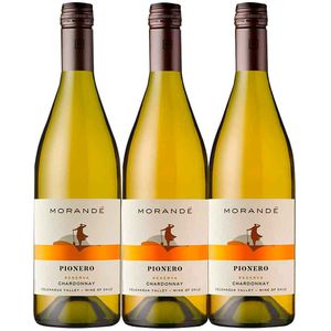 Vino MORANDE pionero reserva chardonay x750 ml 2x3