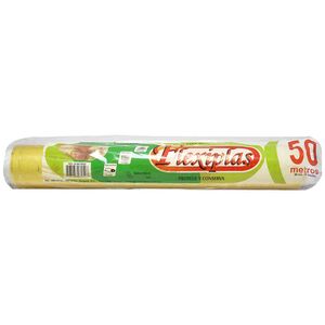 Papel flexiplas TUBEMPLAS transparente x50 mt