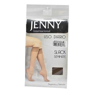 Media JENNY slack mate brown talla unica