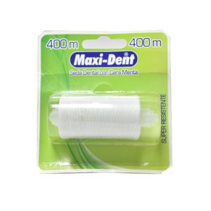Seda dental MAXI DENT repuesto menta x400 mt