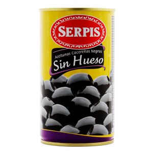 Aceitunas SERPIS negra cacereña sin hueso x150 g